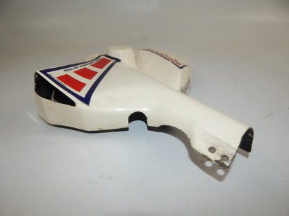 1980's MOTORCYCLE FRONT WHEEL LH ROTOR FIBERGLASS PROTECTOR COVER COSMOTO ITALY - MotoRaider