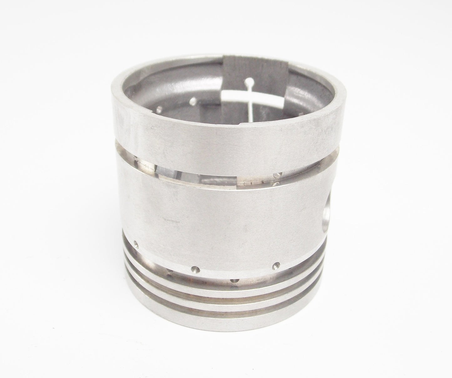 NOS DINAMIN PISTON + RINGS + CLIPS SET CPL. D=54.6 mm GILERA 125 GIUBILEO MOTOR - MotoRaider