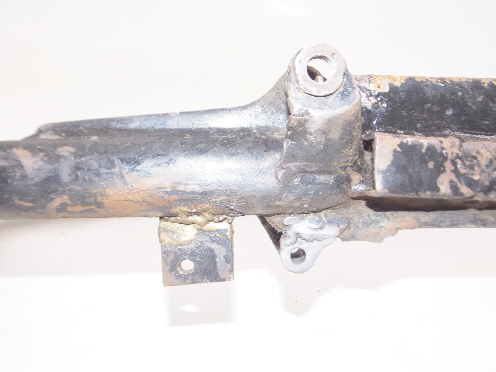 1976 YAMAHA XT 500 FRAME CHASSIS SWING ARM EXTENDED HILL CLIMB - MotoRaider