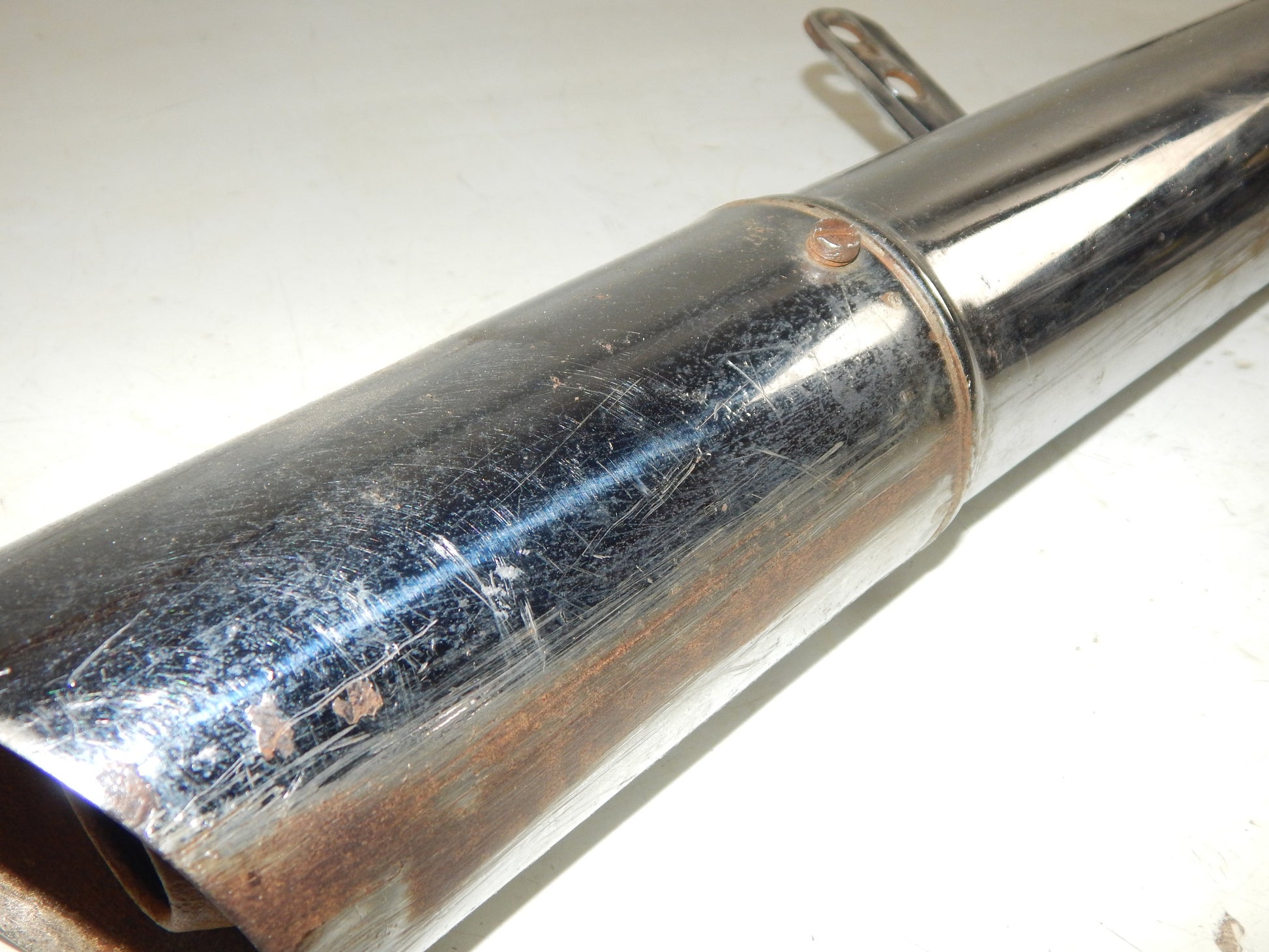 1970 GILERA 125 GIUBILEO HEADER+EXHAUST PIPE MUFFLER SILENTIUM DGM 0378 VINTAGE - MotoRaider