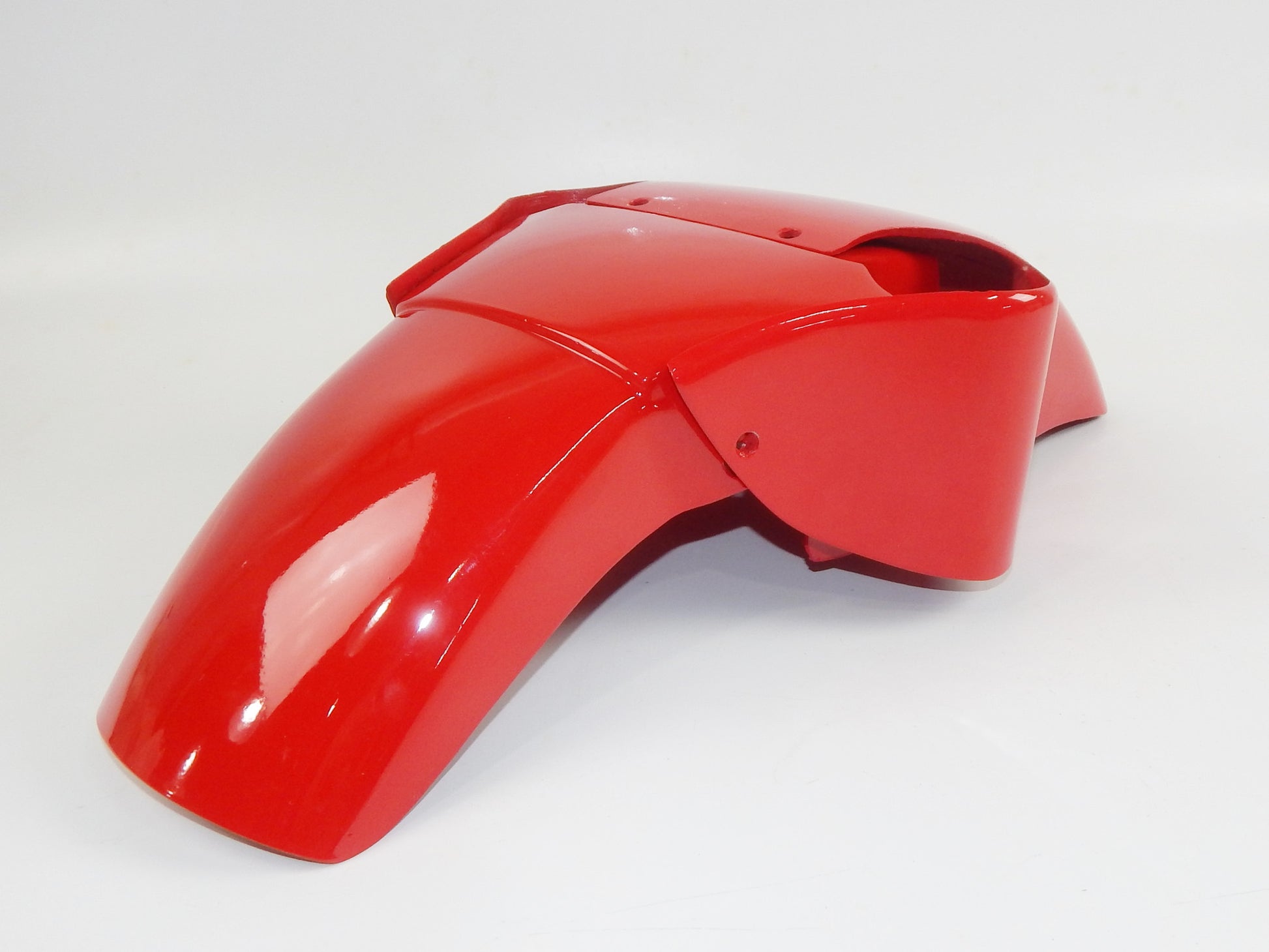 OEM DUCATI CAGIVA FRONT RED MUDGUARD FIBERGLASS FENDER 037767200 | 037767250 - MotoRaider