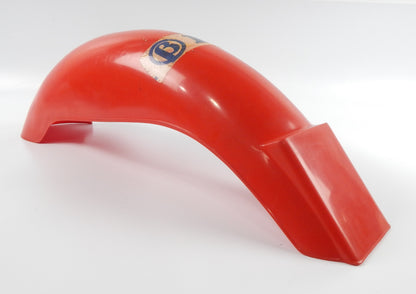 UFO Z-105 MUDGUARD REAR FENDER RED PLASTIC L=32" BETA VINTAGE ENDURO - MotoRaider