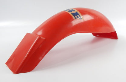 UFO Z-105 MUDGUARD REAR FENDER RED PLASTIC L=32" BETA VINTAGE ENDURO - MotoRaider