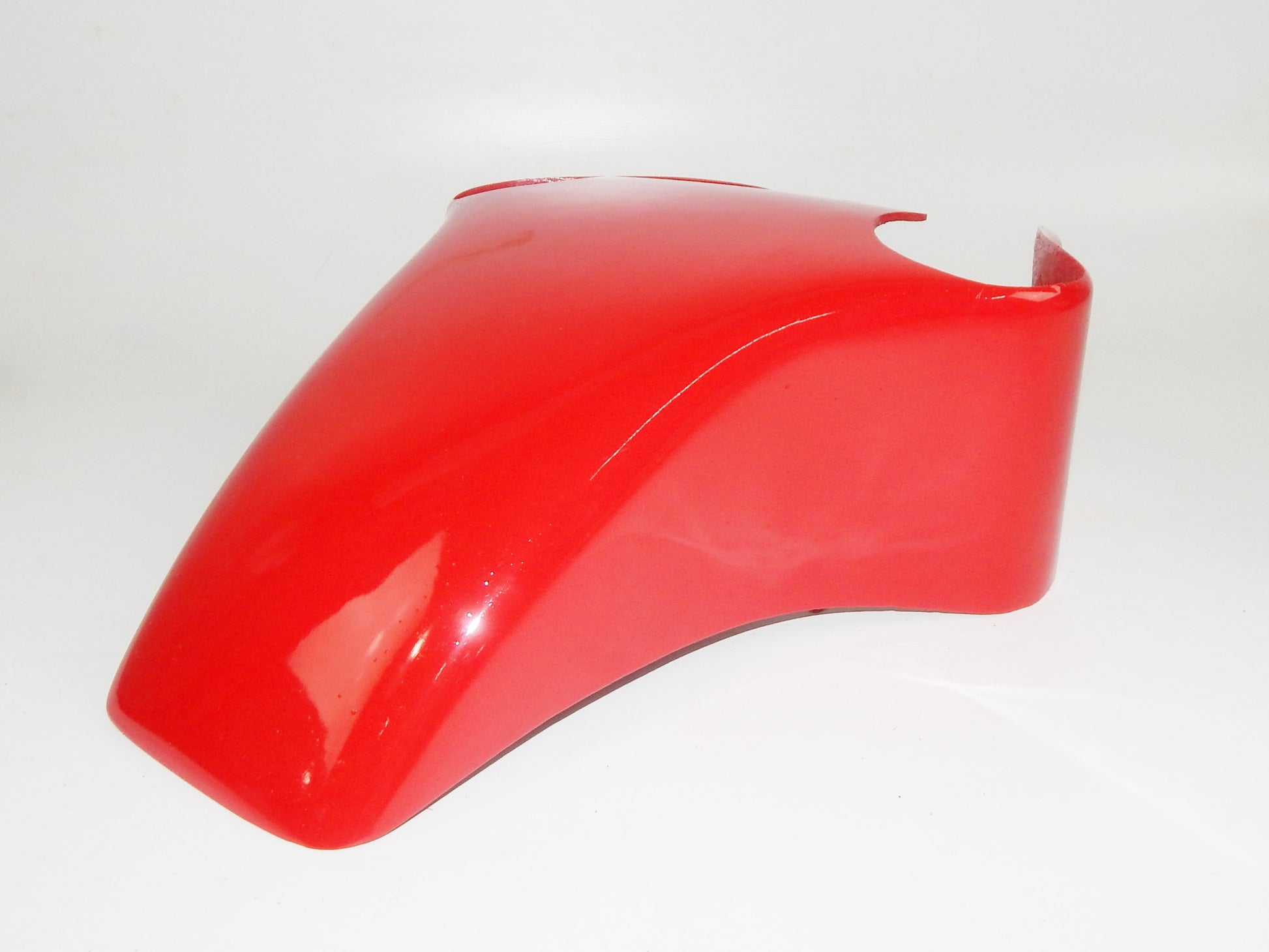 OEM DUCATI CAGIVA FRONT RED MUDGUARD FIBERGLASS FENDER 037767200 | 037767250 - MotoRaider