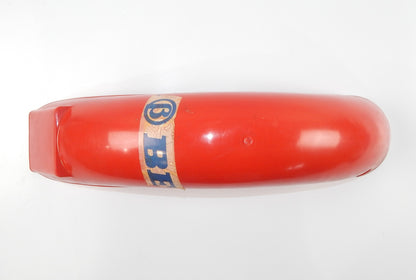 UFO Z-105 MUDGUARD REAR FENDER RED PLASTIC L=32" BETA VINTAGE ENDURO - MotoRaider