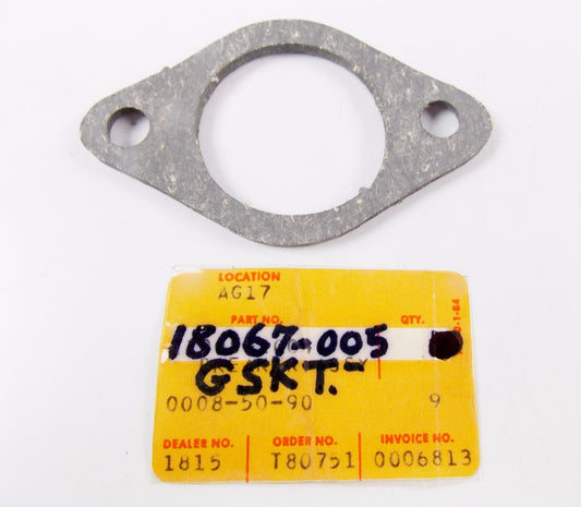 NOS OEM KAWASAKI 1970-1976 G3 G4 KV G31M G4TR EXHAUST PIPE GASKET 18067-005 - MotoRaider
