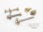 1986 CAGIVA ELEFANTRE 125 MOUNTING BOLTS SCREWS FOR CHAIN GUARD/GUIDE ELEFANT-3 - MotoRaider