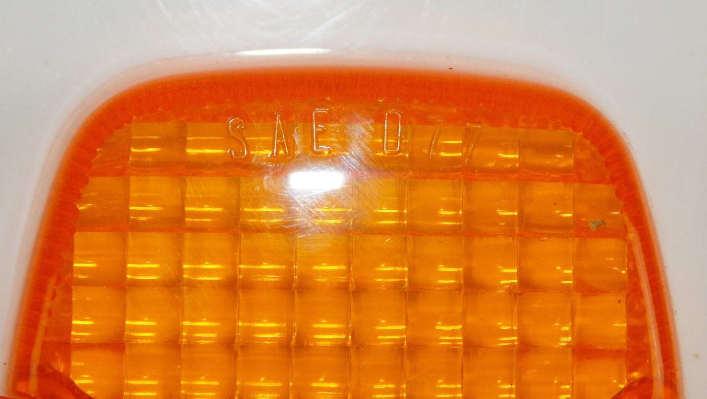 CHRIS PRODUCTS TURN SIGNAL LENS AMBER - MotoRaider