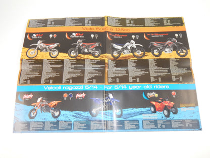 8 MALAGUTI DEALER BROCHURE 1990-2000's SCOOTER FANTOM CENTRO GRIZZLY BLOG ITALY - MotoRaider