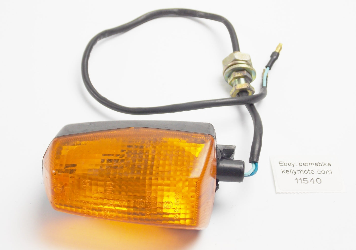 1986 CAGIVA 125 ELEFANTRE REAR LEFT TURN SIGNAL BLINKER INDICATOR - MotoRaider