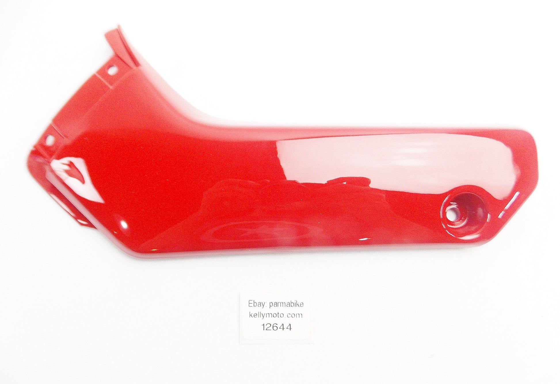 OEM BMW 1997-1998 F650 RIGHT FORK SLIDER COVER PANEL RED 46612346108 46612346002 - MotoRaider