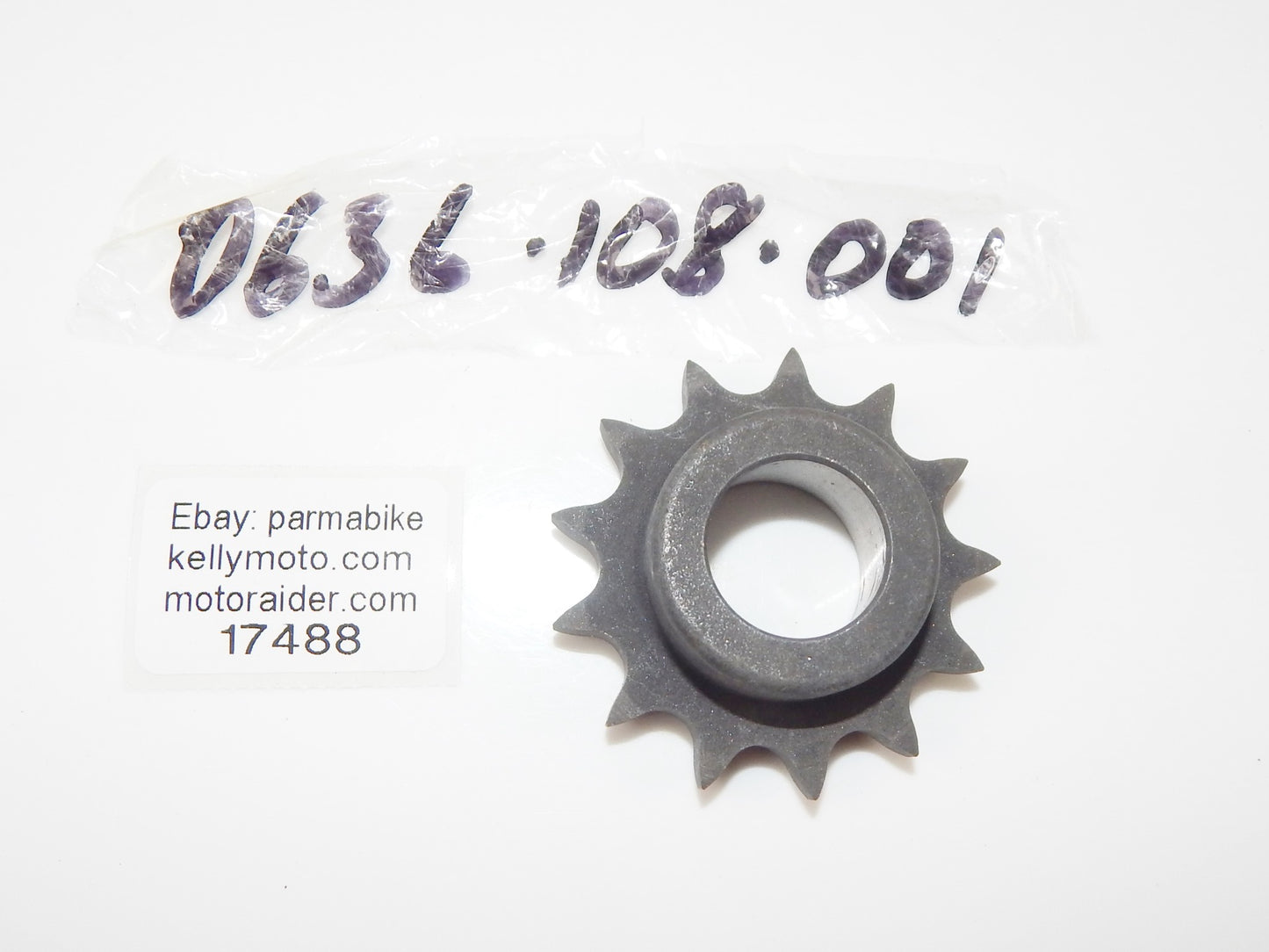 OEM SACHS HERCULES DKW 1981 125 7sp MOTOR FRONT SPROCKET 13T 0636-108-001 - MotoRaider