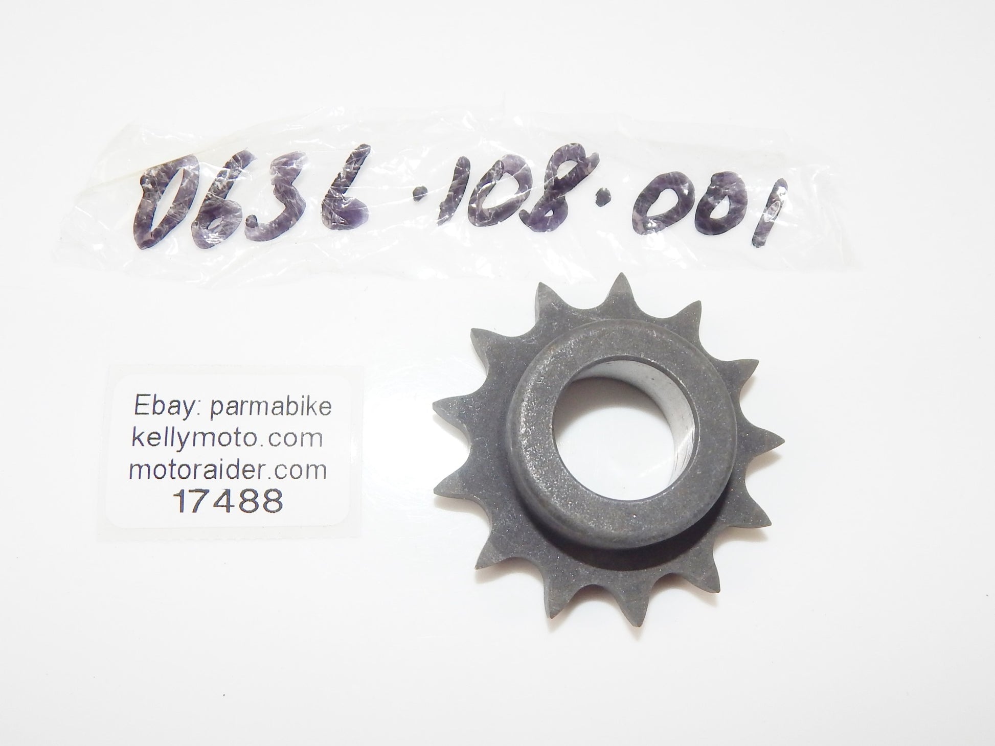 OEM SACHS HERCULES DKW 1981 125 7sp MOTOR FRONT SPROCKET 13T 0636-108-001 - MotoRaider