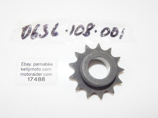 OEM SACHS HERCULES DKW 1981 125 7sp MOTOR FRONT SPROCKET 13T 0636-108-001 - MotoRaider