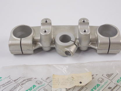 CAGIVA WMX 125/3 MARZOCCHI 40mm FRONT FORK UPPER TRIPLE CLAMP PLATE 800037960 - MotoRaider