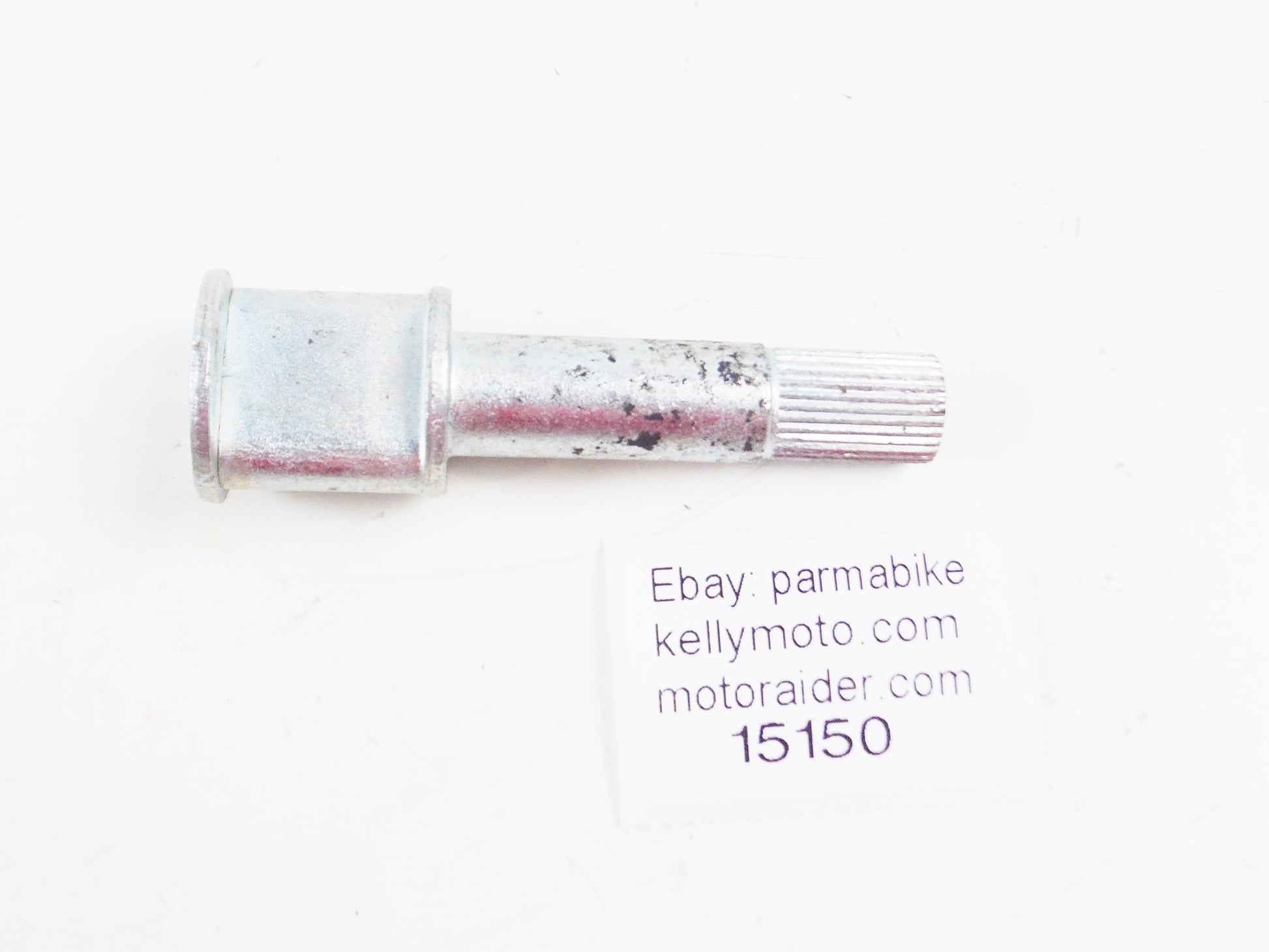 1979 BETA CR 125 250 WHEEL BRAKE PLATE LEVER PIN ACTUATOR D=12mm SHAFT L=48mm - MotoRaider