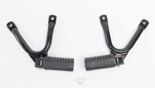 1986 CAGIVA ELEFANTRE 125 PASSENGER FOOTREST+MOUNT RH/LH 41452/41453/41461/41462 - MotoRaider