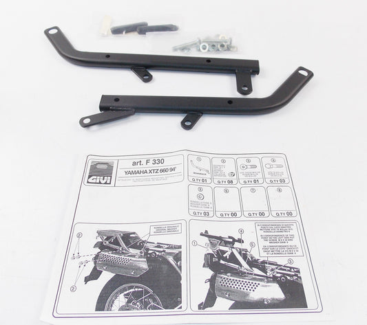 GIVI 330F YAMAHA MONORACK PLATE RAILING SUPPORT BRACKET XTZ 660 TENERE 1994 1995 - MotoRaider