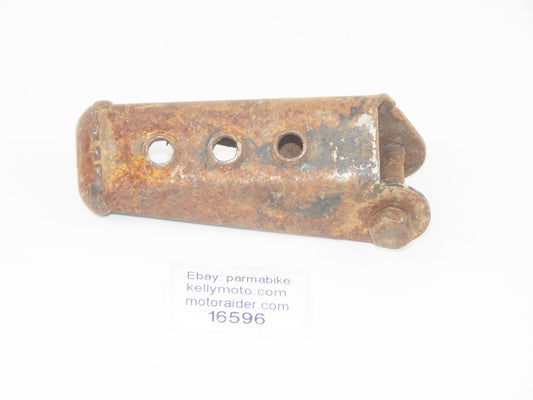1970's HUSQVARNA FRAME CHASSIS FRONT RIGHT FOOT PEG STAY REST SUPPORT WR CR - MotoRaider