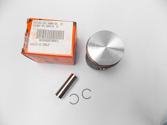 NOS OEM KTM PISTON I CPL 54MM 2007-2016 125 SX 50330007800 I | 503.30.007.800 I - MotoRaider
