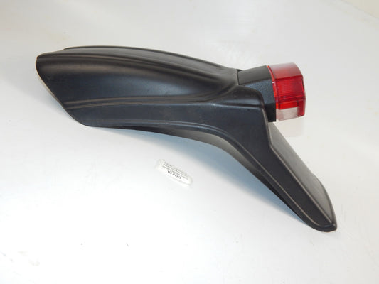 1990's MOTORCYCLE REAR BLACK PLASTIC SHORT FENDER+VERALUX TAILIGHT ENDURO ITALY - MotoRaider