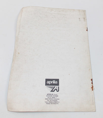 1991 APRILIA AF1 50 EUROPA SPARE PARTS CATALOG SUPPLEMENT MANUAL BOOK 315-3 - MotoRaider