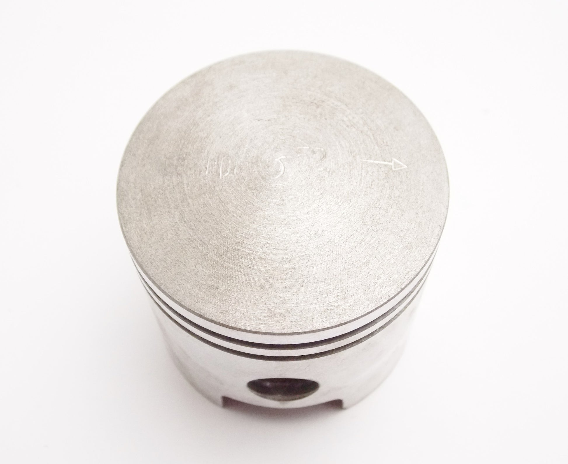 NOS METEOR PISTON + PIN DIAMETER 52 mm VESPA 50 cc STROKE MOTOR ENGINE - MotoRaider