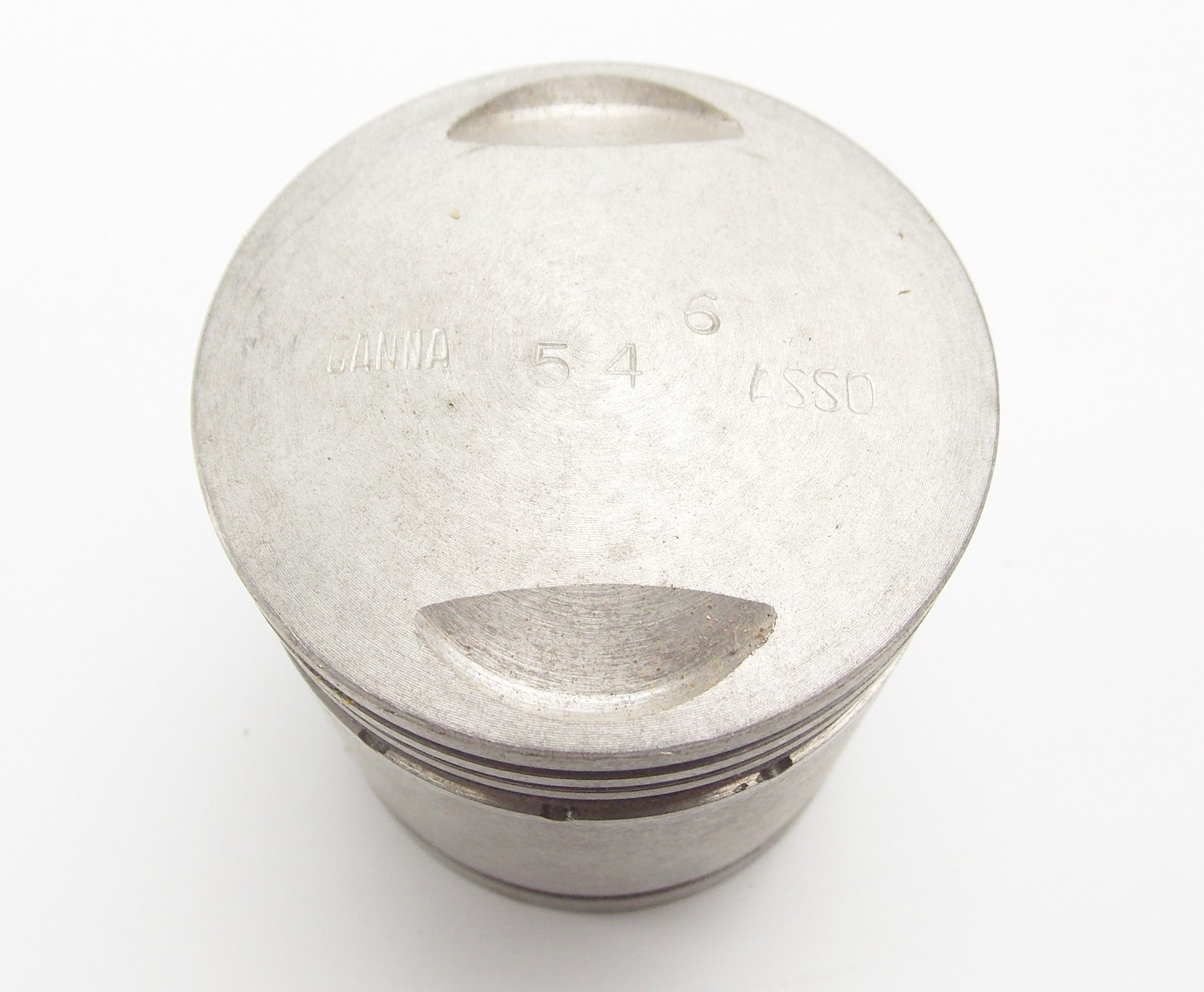 NOS ASSO WERKE PISTON + RINGS DIAMETER 54.6 mm GITAN 175 cc - MotoRaider