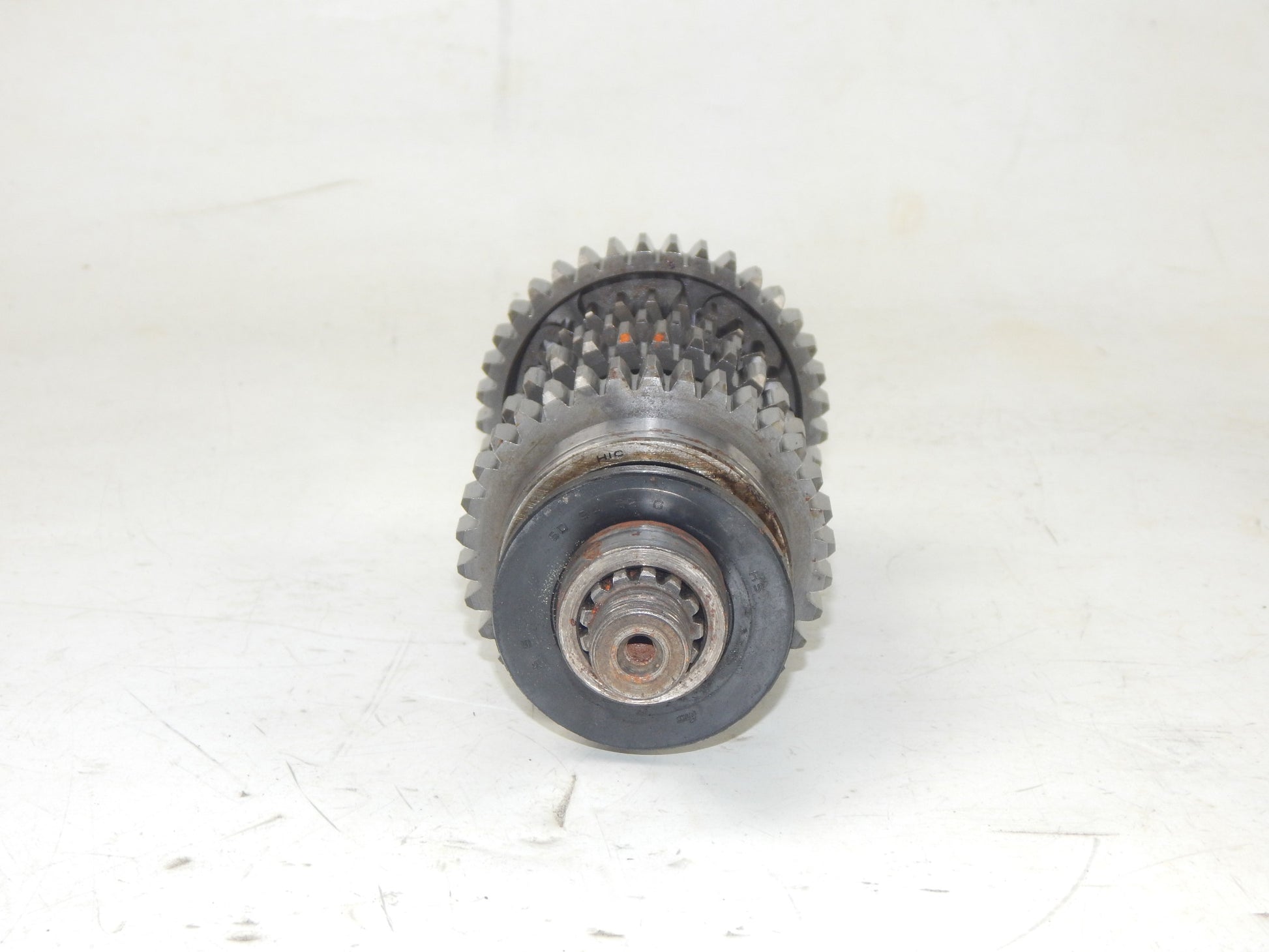 1986 SUZUKI GSXR 750 ENGINE MOTOR TRANSMISSION GEARBOX COUNTER SHAFT+GEARS - MotoRaider