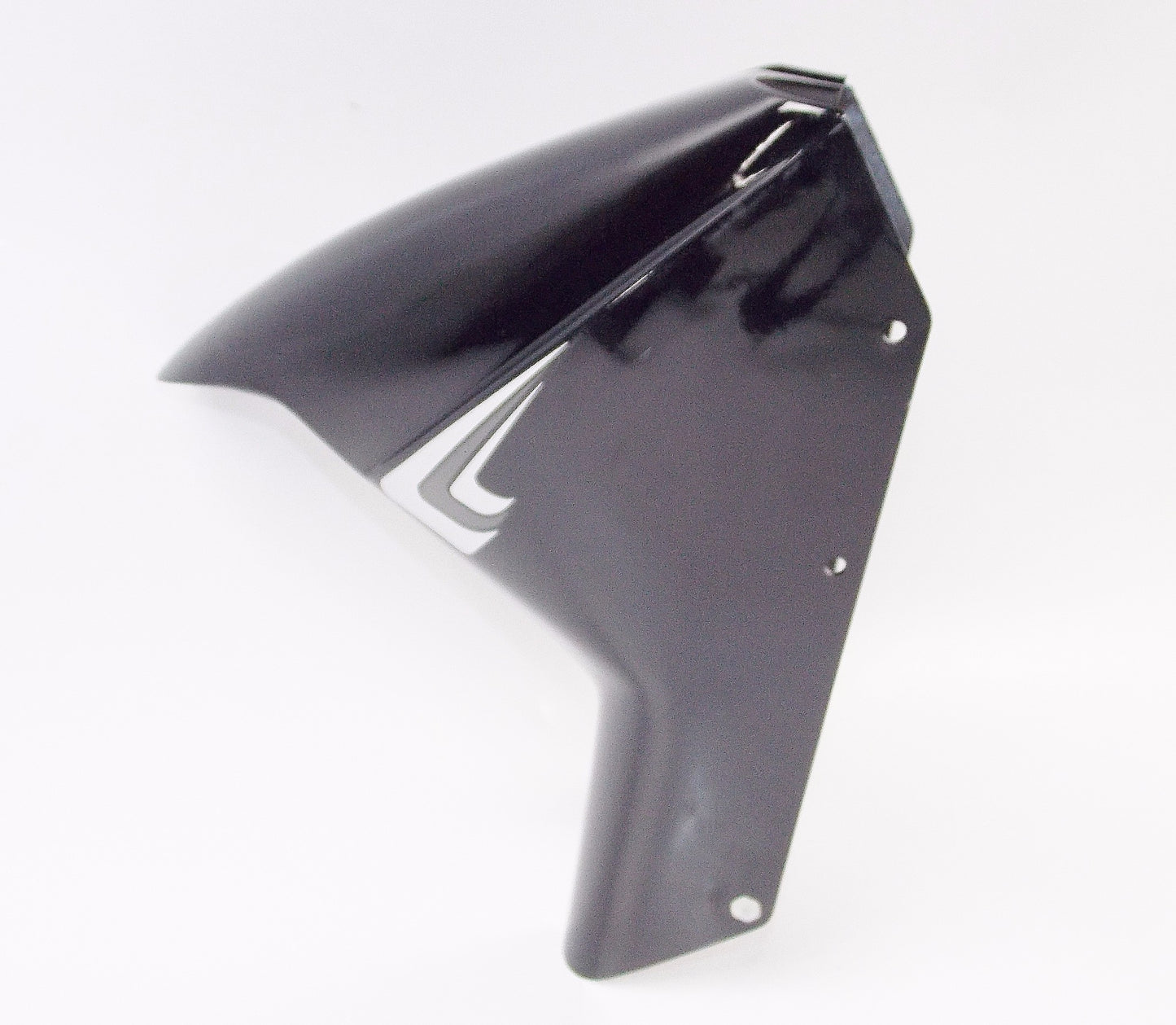 NOS OEM CAGIVA 1992 FRECCIA 125-C 12 R FRONT FENDER MUD GUARD BLACK 800073388 - MotoRaider