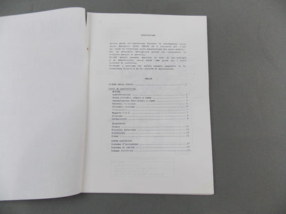 YAMAHA 1986 SRX600 SERVICE GUIDE WORKSHOP MANUAL BOOK ITALIAN # 90894-85302 - MotoRaider
