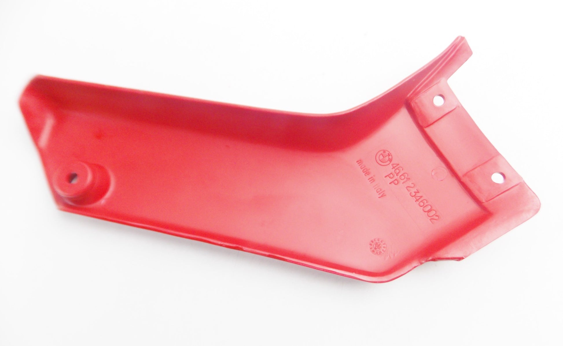 OEM BMW 1997-1998 F650 RIGHT FORK SLIDER COVER PANEL RED 46612346108 46612346002 - MotoRaider