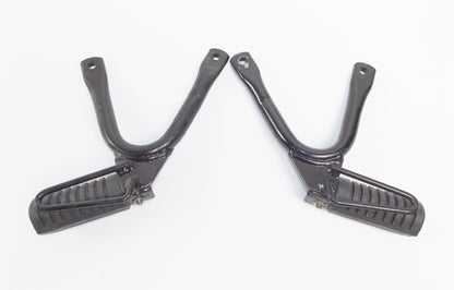 1986 CAGIVA ELEFANTRE 125 PASSENGER FOOTREST+MOUNT RH/LH 41452/41453/41461/41462 - MotoRaider