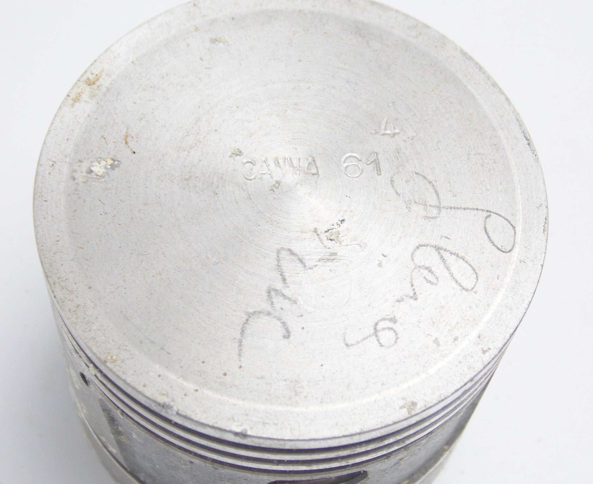 NOS DINAMIN PISTON + CLIPS 61.4 mm GILERA 150 cc STROKE MOTOR ENGINE - MotoRaider