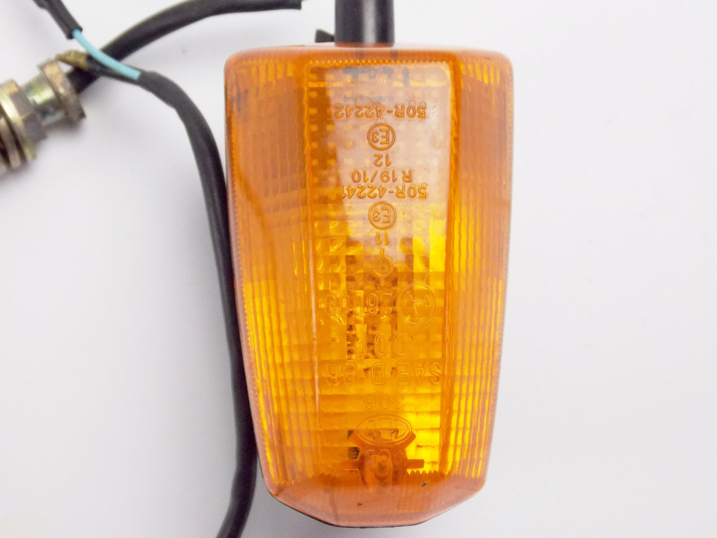 1986 CAGIVA 125 ELEFANTRE REAR LEFT TURN SIGNAL BLINKER INDICATOR - MotoRaider