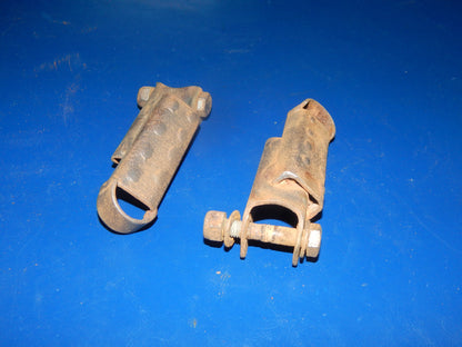 1971-75 PENTON KTM 125 250 FRAME CHASSIS FOOT PEG STAND STAY RIGHT LEFT VINTAGE - MotoRaider
