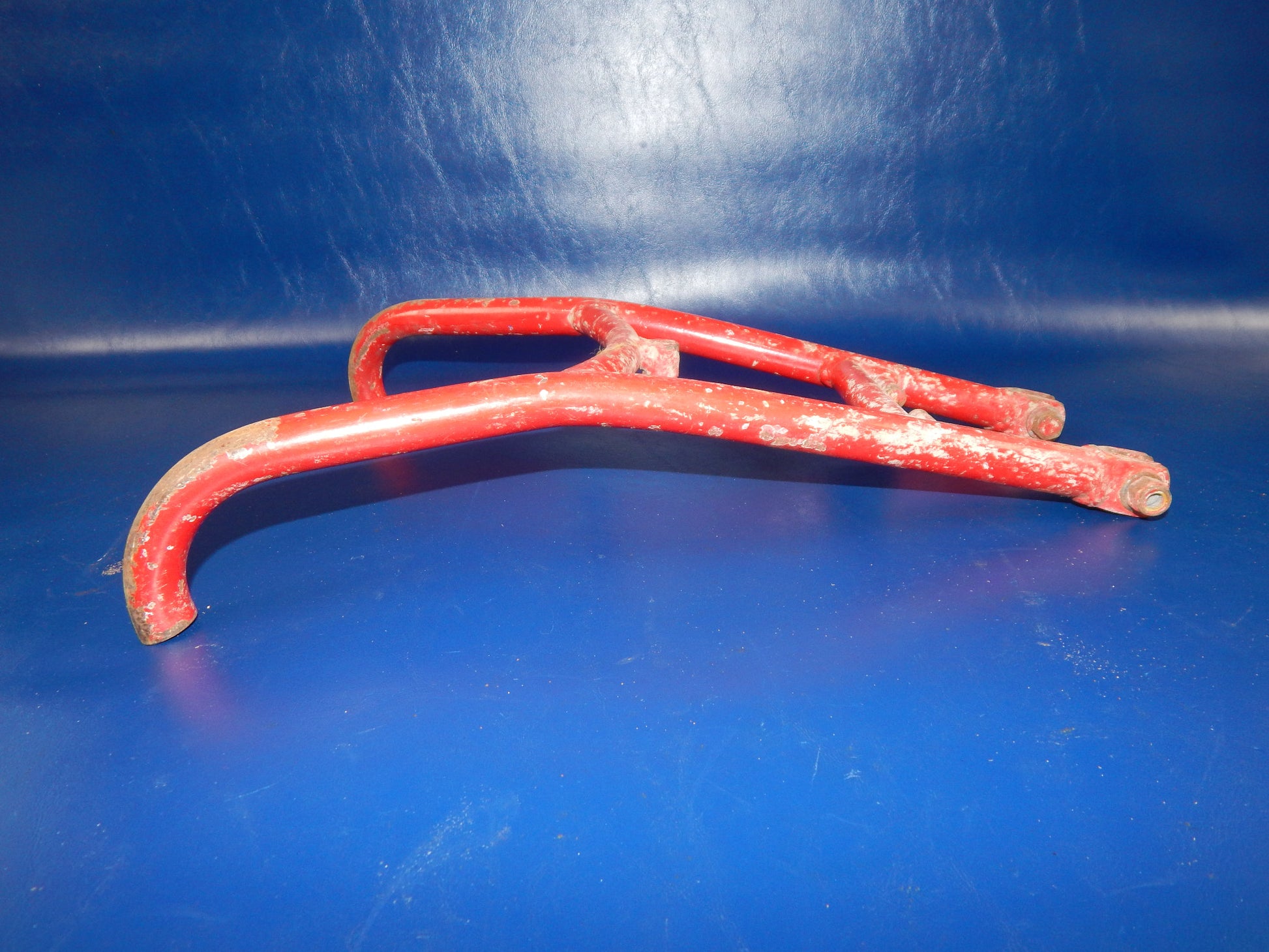 VINTAGE MOTORCYCLE FRAME CHASSIS CENTER KICK STAND GILERA MORINI BENELI ITALY - MotoRaider