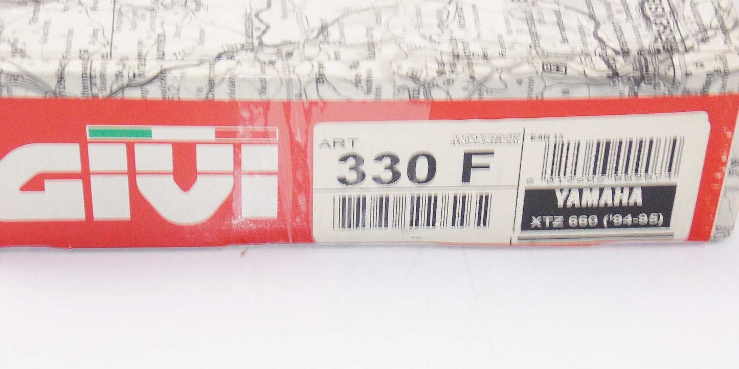 GIVI 330F YAMAHA MONORACK PLATE RAILING SUPPORT BRACKET XTZ 660 TENERE 1994 1995 - MotoRaider