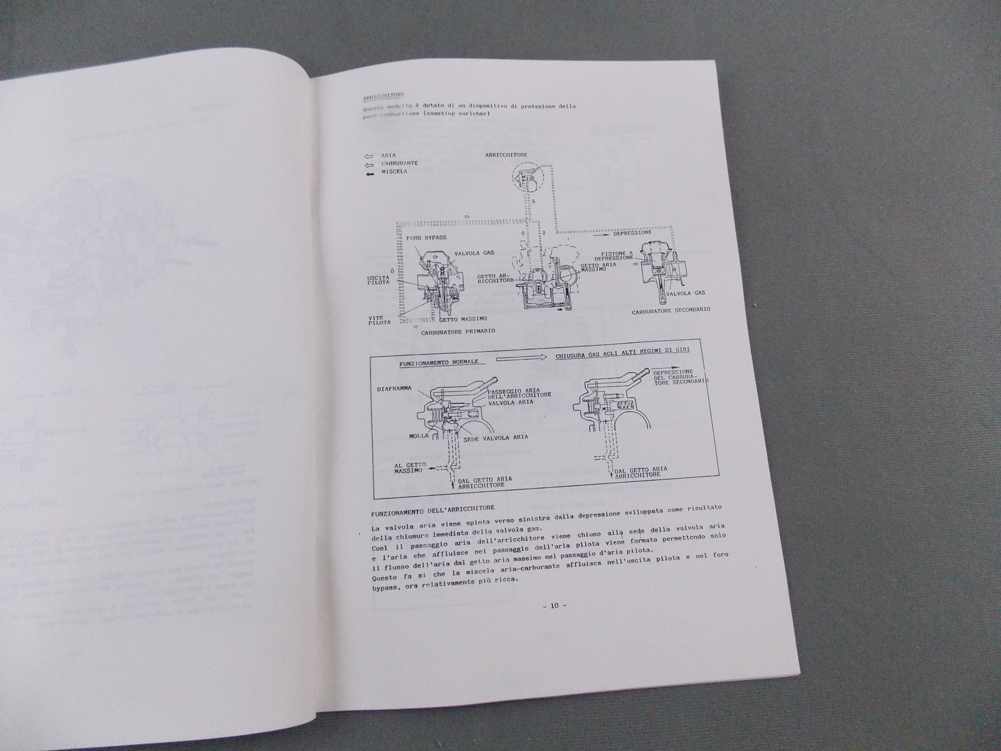YAMAHA 1986 SRX600 SERVICE GUIDE WORKSHOP MANUAL BOOK ITALIAN # 90894-85302 - MotoRaider