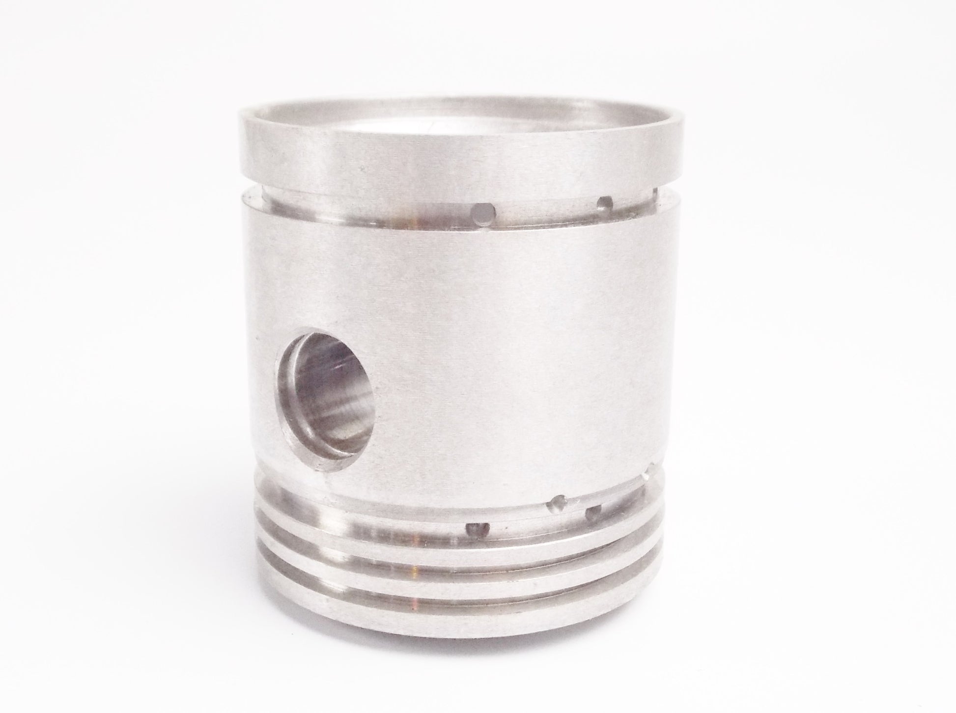 NOS ASSO WERKE PISTON + RINGS DIAMETER 54.6 mm GITAN 175 cc - MotoRaider