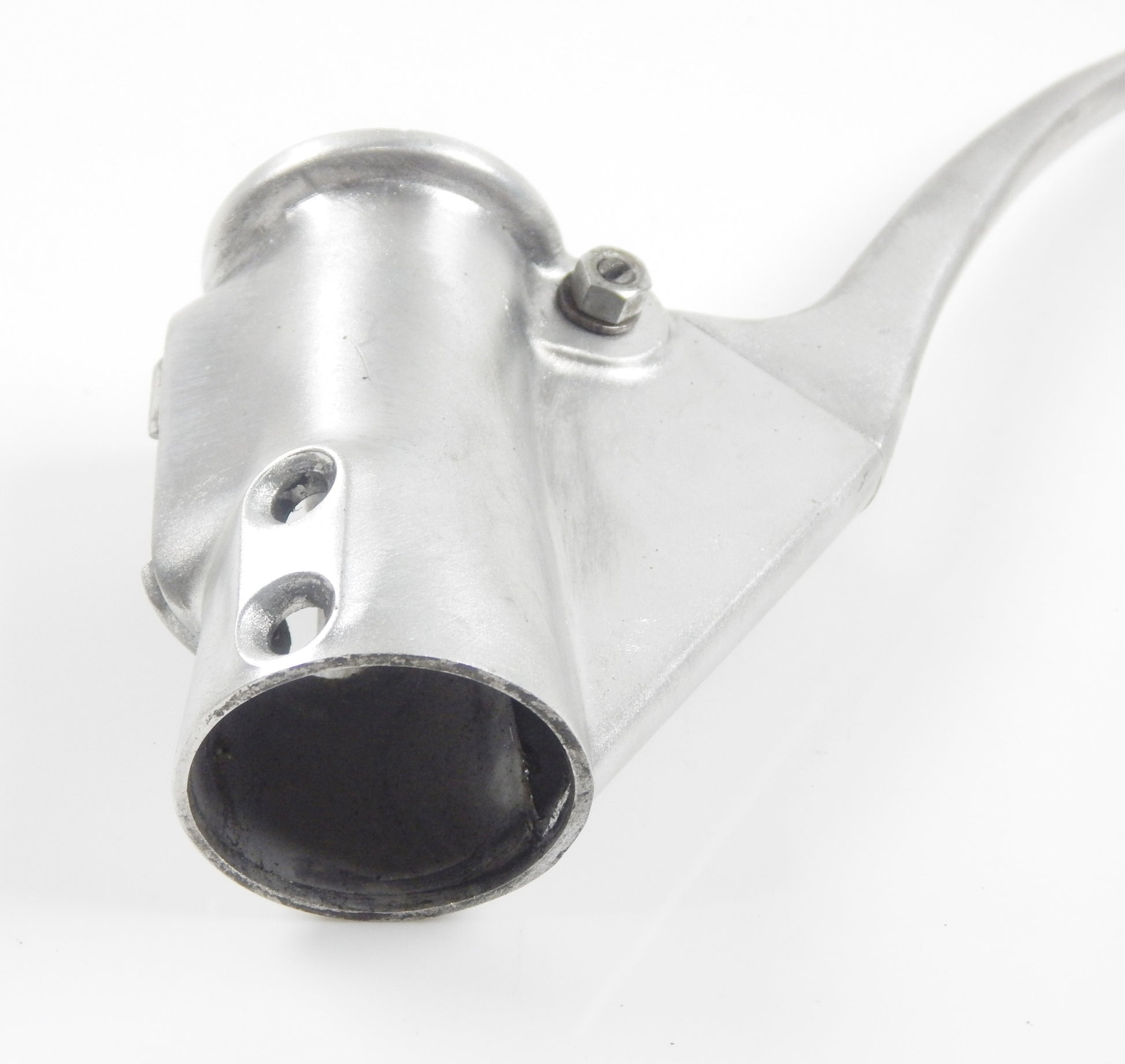 VINTAGE SCOOTER 1959 LAMBRETTA LI 150 HANDLEBAR RIGHT LEVER LIGHT SWITCH HOUSING - MotoRaider