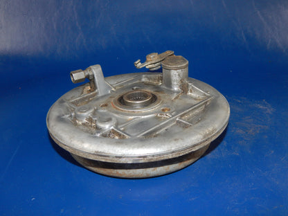 VINTAGE VESPA PIAGGIO FRONT WHEEL BRAKE PLATE DRUM D=168mm SCOOTER ITALY - MotoRaider