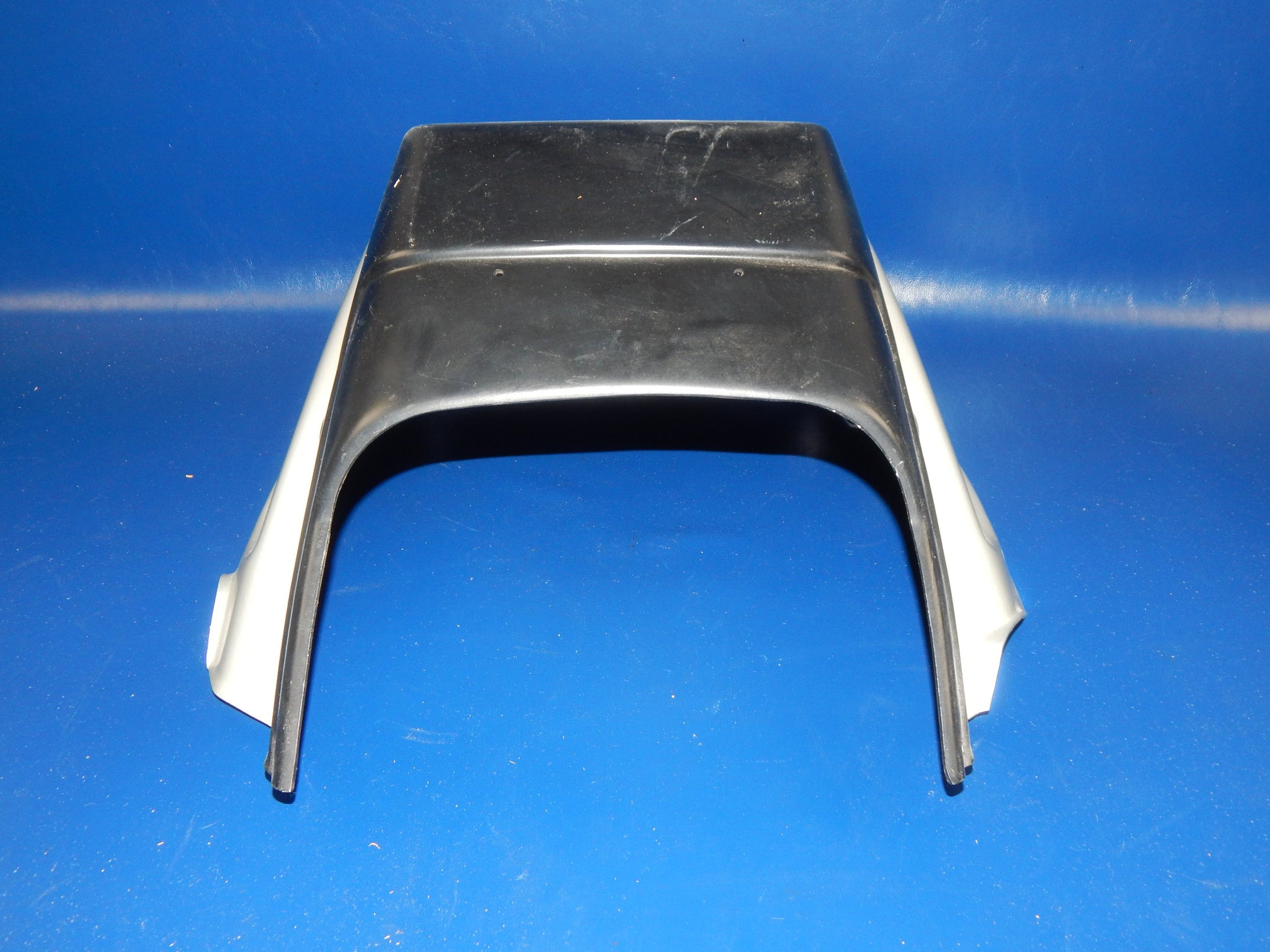 1980's MOTORCYCLE UPPER FAIRING COWLING SILVER BLACK CAGIVA SUZUKI MORINI YAMAHA - MotoRaider