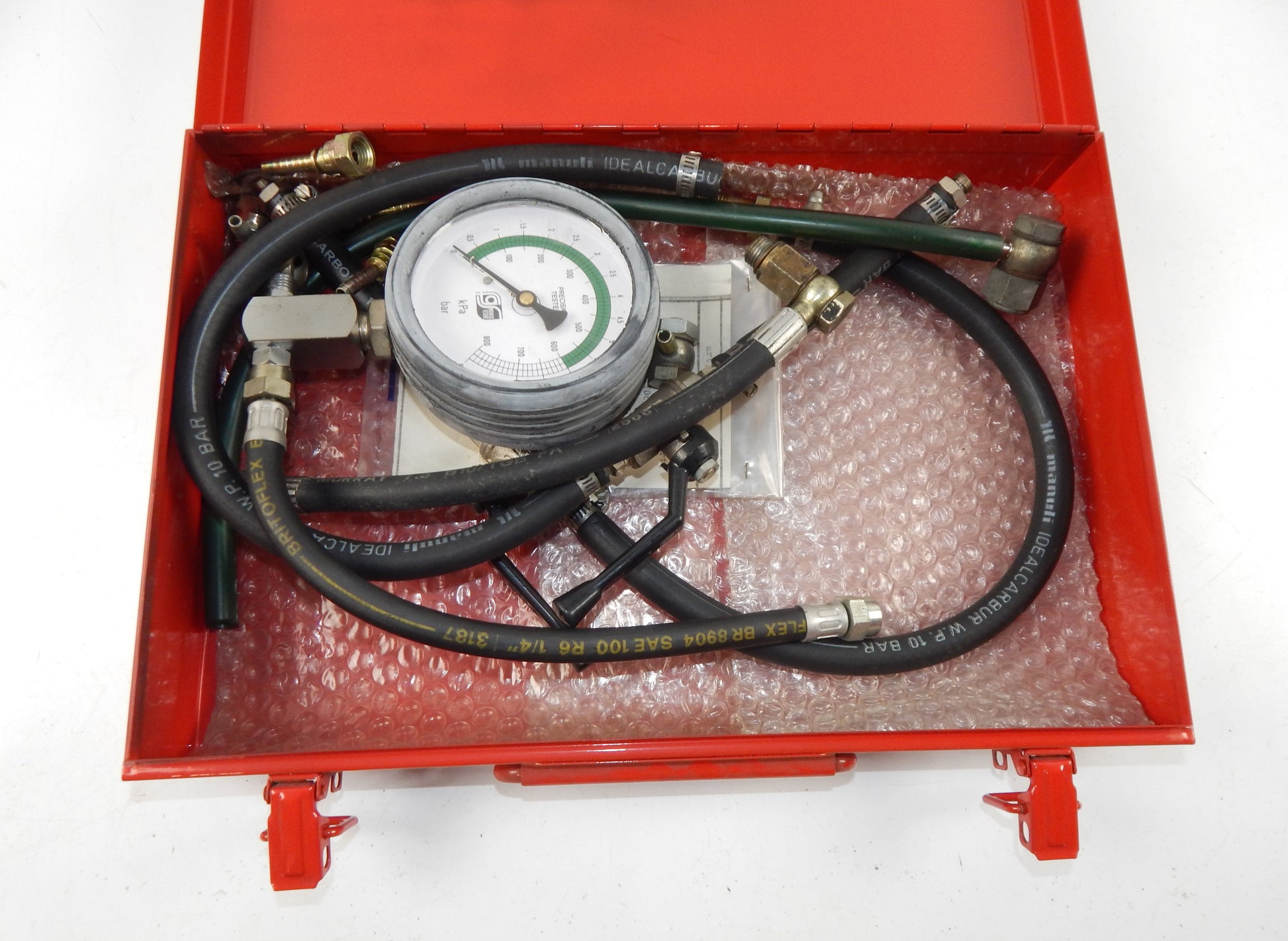 90's BENZ PRECISION TESTER PRESSURE FUEL PUMP CARBURETED INJECTED MOTOR VINTAGE - MotoRaider
