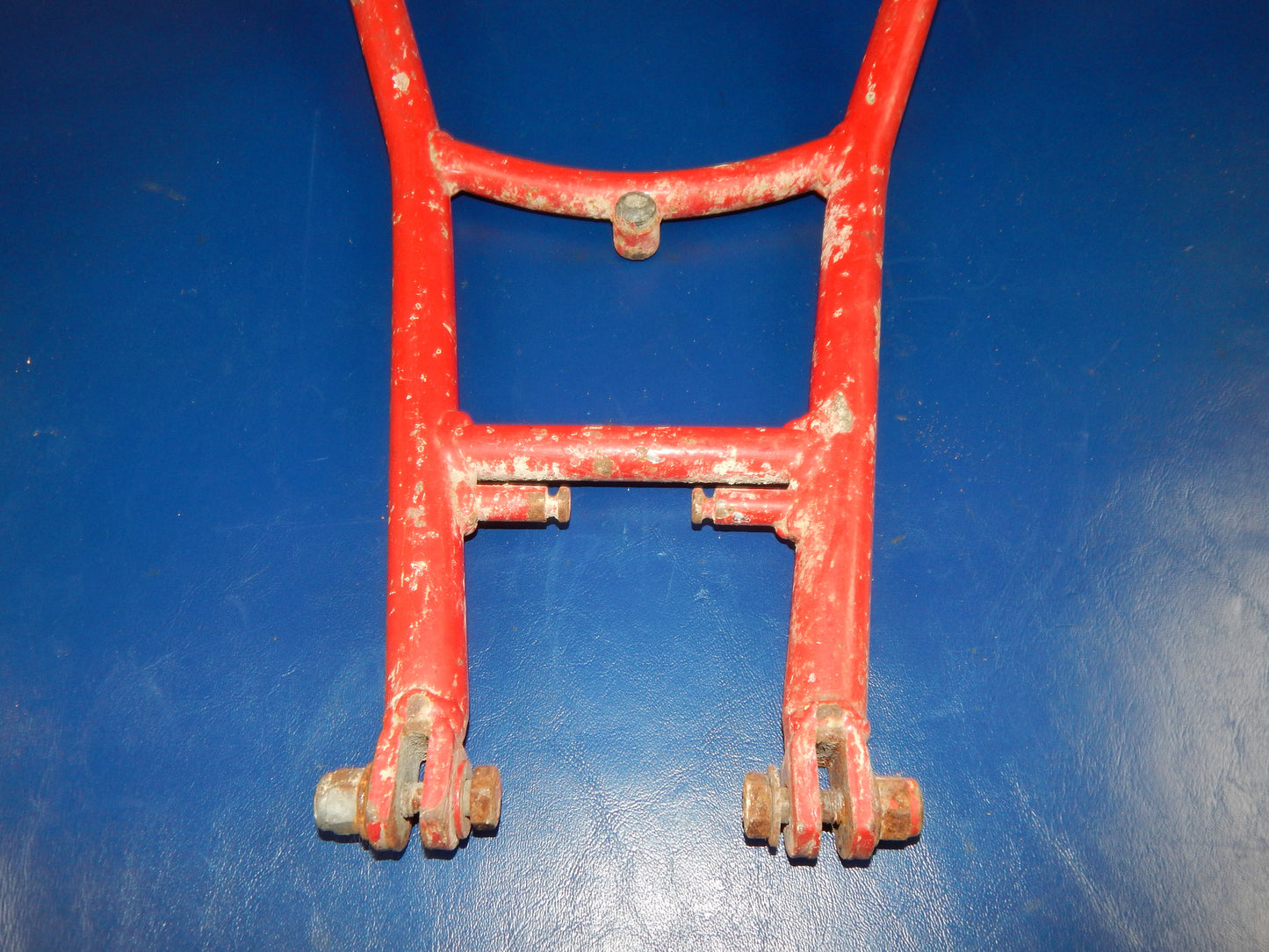 VINTAGE MOTORCYCLE FRAME CHASSIS CENTER KICK STAND GILERA MORINI BENELI ITALY - MotoRaider