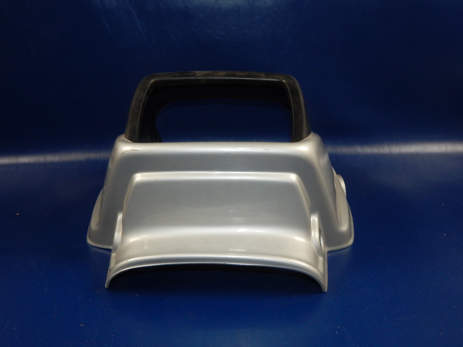 1980's MOTORCYCLE UPPER FAIRING COWLING SILVER BLACK CAGIVA SUZUKI MORINI YAMAHA - MotoRaider