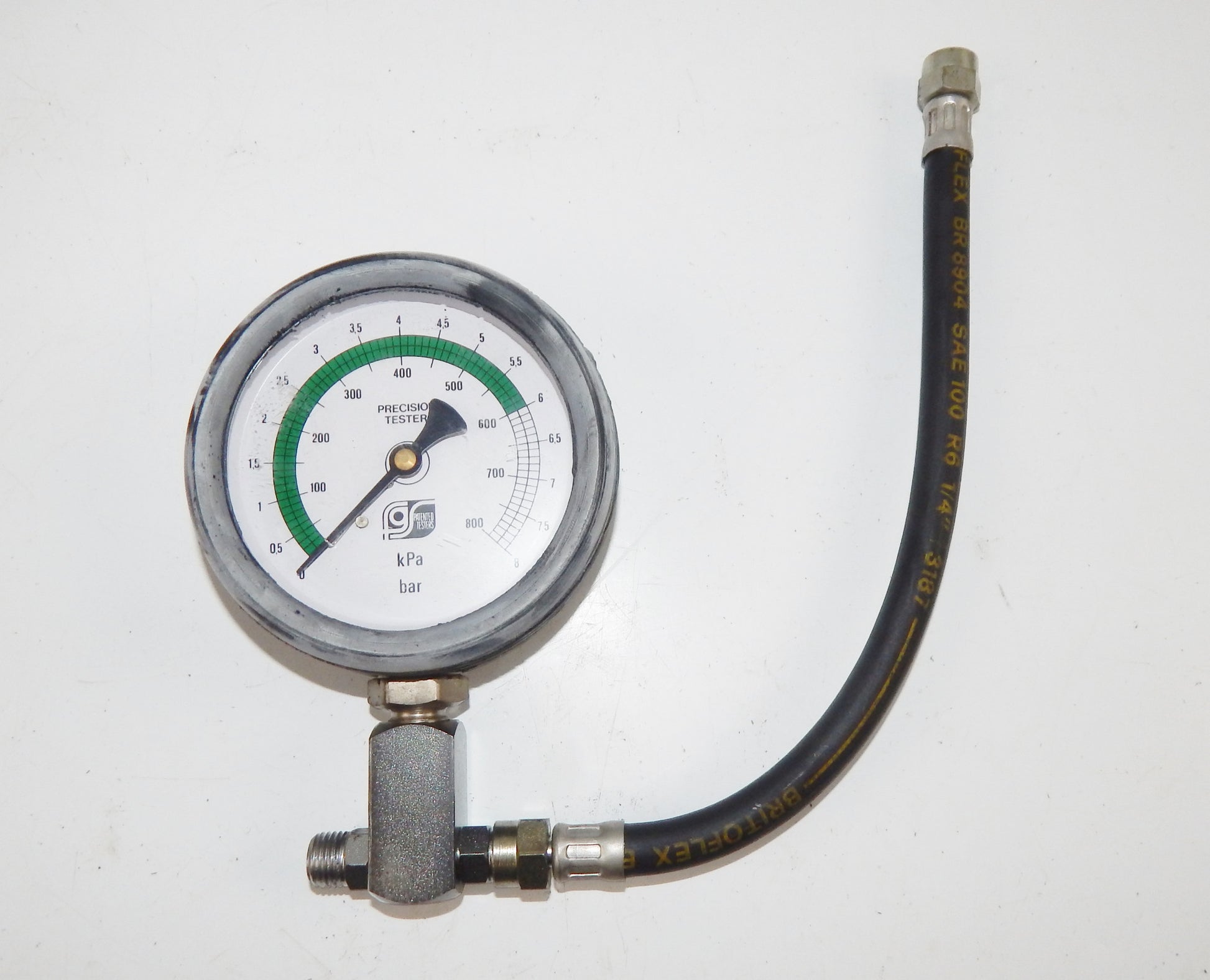 90's BENZ PRECISION TESTER PRESSURE FUEL PUMP CARBURETED INJECTED MOTOR VINTAGE - MotoRaider