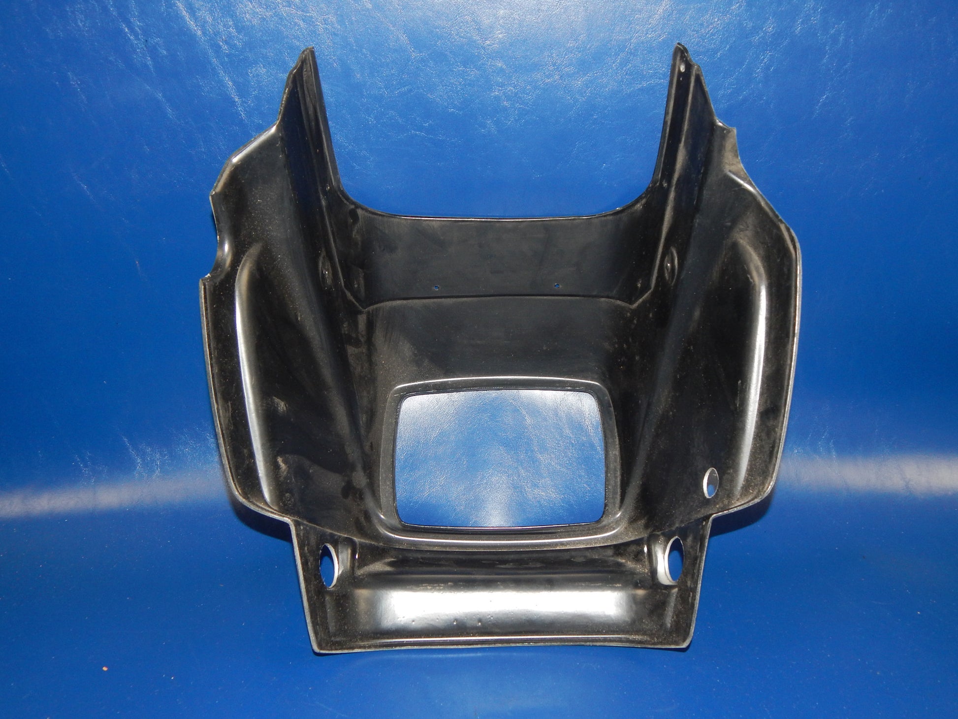 1980's MOTORCYCLE UPPER FAIRING COWLING SILVER BLACK CAGIVA SUZUKI MORINI YAMAHA - MotoRaider