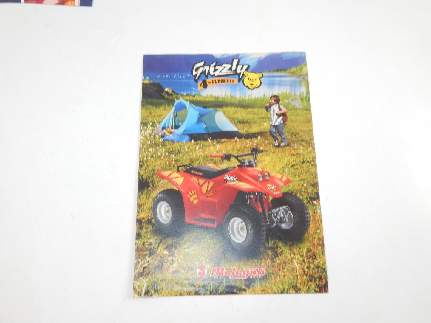 8 MALAGUTI DEALER BROCHURE 1990-2000's SCOOTER FANTOM CENTRO GRIZZLY BLOG ITALY - MotoRaider