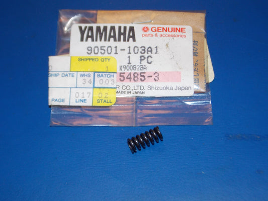 NOS YAMAHA 1985-2004 YTM225/200 YFM250 YFB250  COMPRESSION SPRING 90501-103A1 - MotoRaider